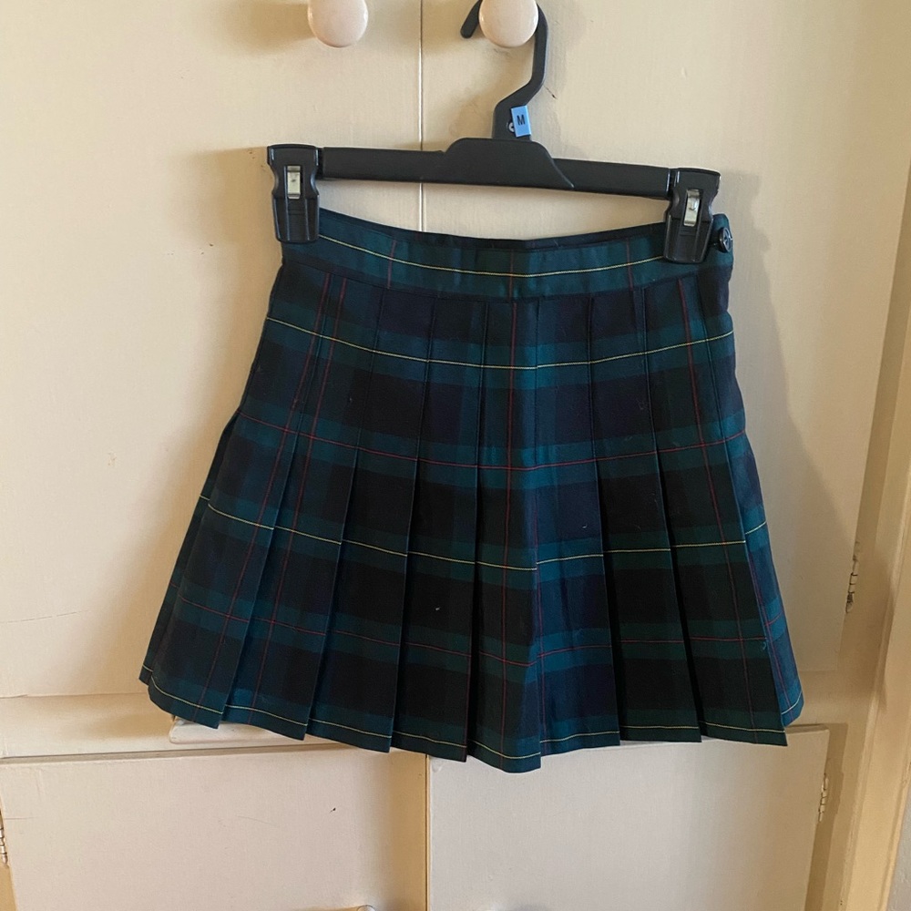 Plaid Tennis Skirt